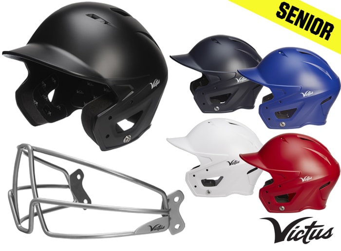 Image features a Victus Helmet & facemask.